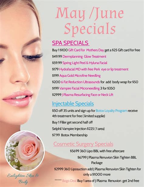 Specials Orlando Amp 39 S 1 Skin And Body Med Spa