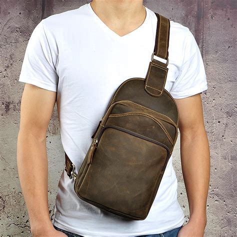 Specificationsmen Chest Bags 3 Bag Men Leathermen Chest Bags 2 Shoulder Bag Menmen Chest Bags