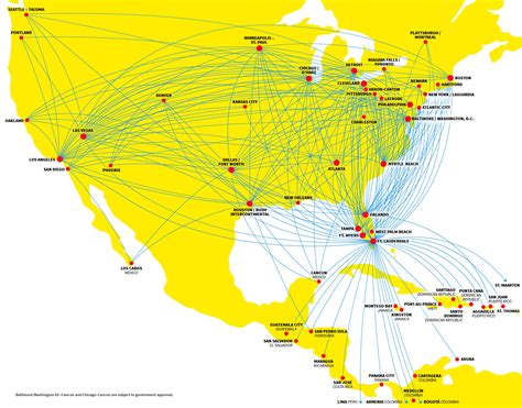 Spirit Airlines Route Map Map Of Aegean Sea