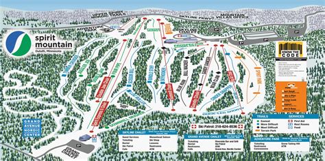 Spirit Mountain Trail Map Freeride