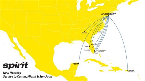 Spirit Plans First International Route From Atlantic City Aviation