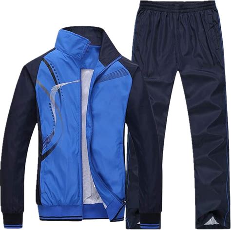 Sports Wear Men Clothing Casual Fashion Corset Pocket Trousers Coat Two