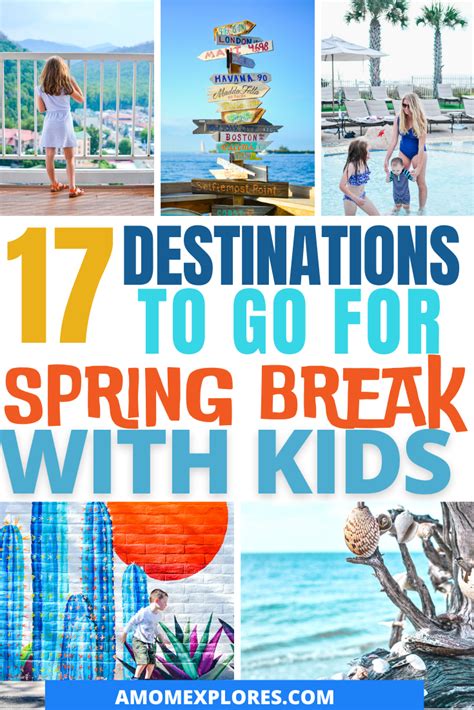 Spring Break Destinations For Families In The United States A Mom