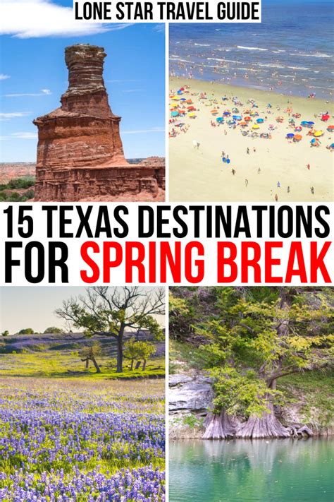 Texas Spring Break Destinations