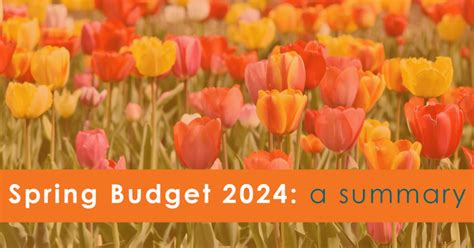 Spring Budget 2024 On A Page Key Measures Magma Chartered Accountants