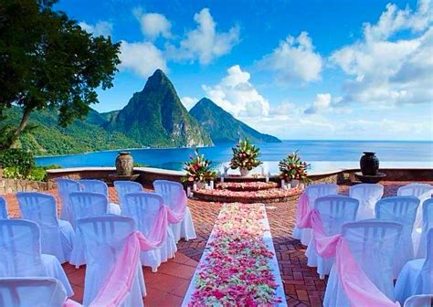 St Lucia A Wedding Destination St Lucia Luxury Villa Rental