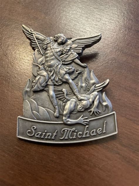 St Michael Visor Clip 2 5 Inch Gem