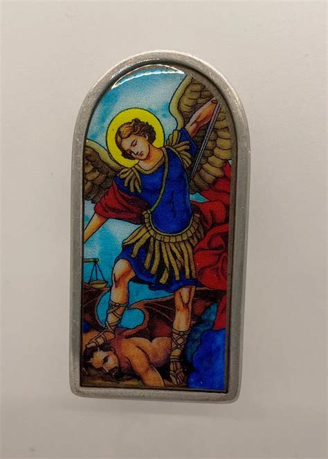 St Michael Visor Clip Patrick Baker And Sons