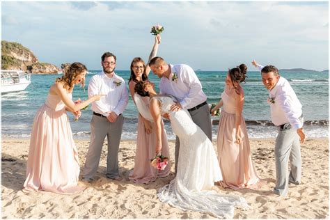 St Thomas Bolongo Bay Beach Resort Wedding Laura And Tanner Crown