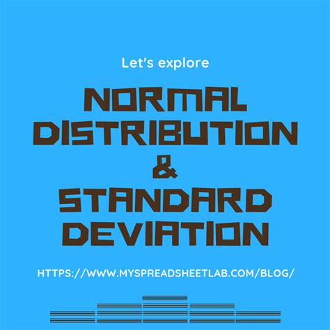 Standard Deviation In Excel My Spreadsheet Lab