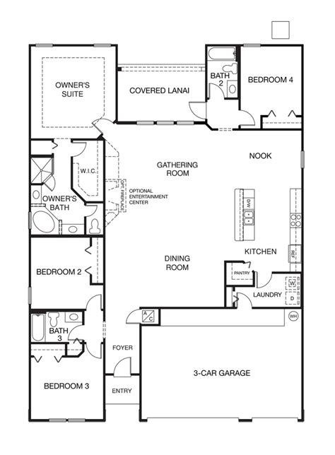 Standard Floor Plan We Made A Few Modifications But Still Lots Of Room For Guests House