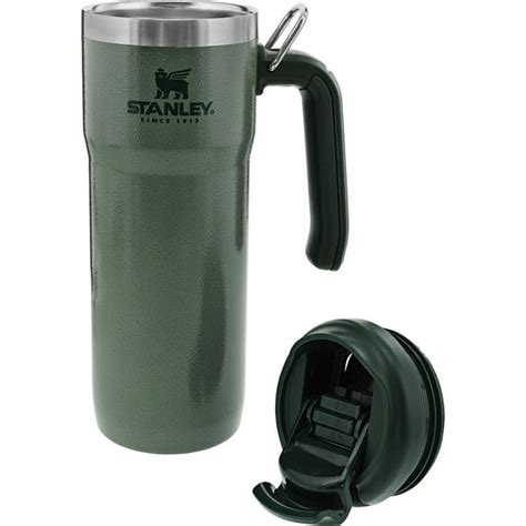 Stanley Classic Twinlock Insulated Travel Mug 20 Oz Hammertone Green