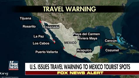 State Department Issues Mexico Travel Warning Amid Violence Youtube