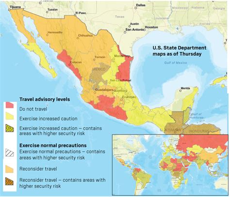 State Department Travel Advisory Mexico 2024 Raven Livvyy