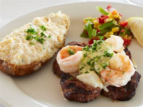 Steak And Shrimp For Two At The Beach