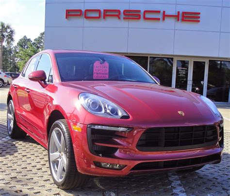 Stefan Anderson Porsche Of Destin 2015 Porsche Macan S Impulse Red