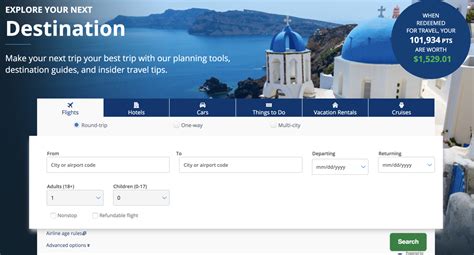 Step By Step Guide How To Book Travel With The Chase Travel Portal