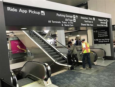 Step By Step Guide To New Sfo Rideshare Pickup Zone Sfgate