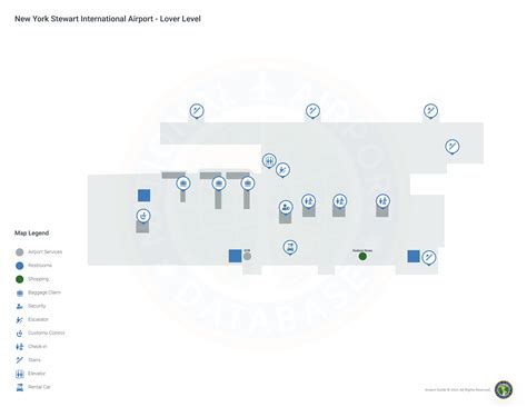 Stewart Airport Ny Swf Terminal Maps Airport Guide