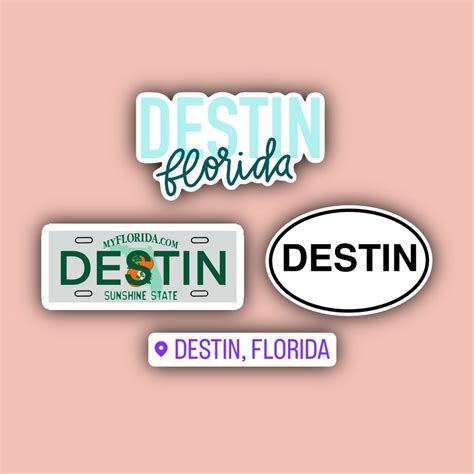 Stickers Destin Florida Etsy