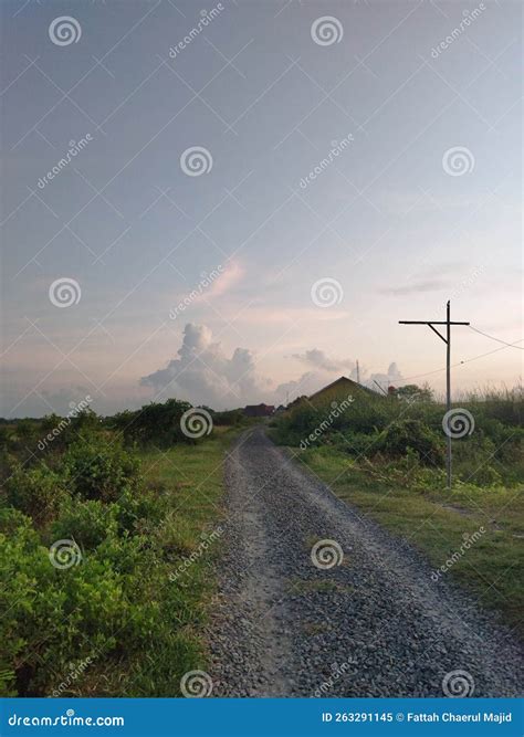 Stone Ways Village And Beauty Cloud Stock Image Image Of Infrastructure Beauty 263291145