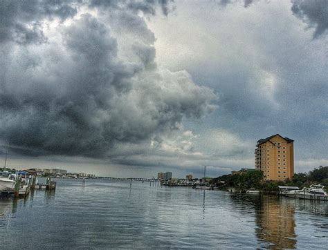 Storm Over Destin Florida Photograph By Dustin Miller Fine Art America