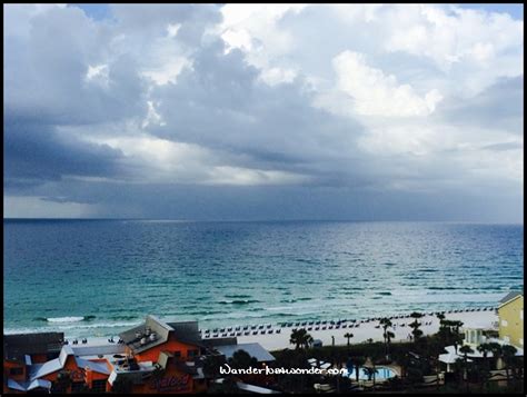 Storm Over The Gulf In Destin Florida