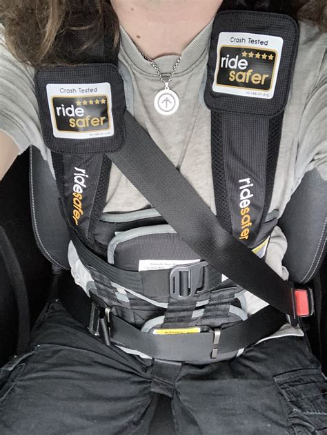 Strapped Into Ridesafer Vest By Sgtj1208 On Deviantart