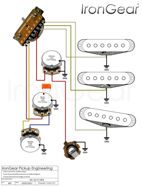 Strat 5 Way Super Switch Wiring Diagrams Sss Tone Super Swit