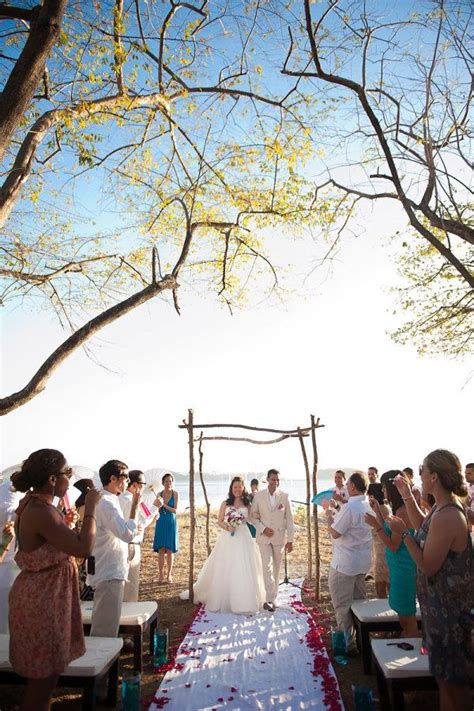 Stunning Wedding In Costa Rica Beach Wedding Wedding Day Short People