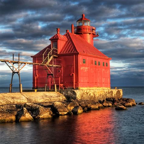 Sturgeon Bay Lighthouse In Sturgeon Bay Wi 2 Photos