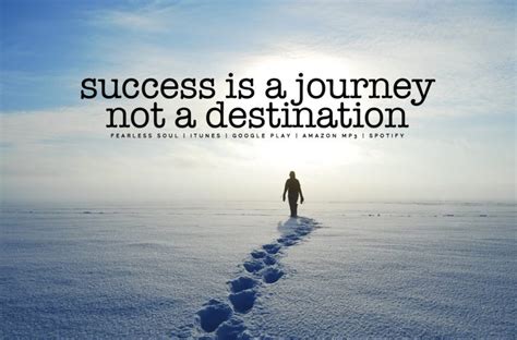 Success Is A Journey Not A Destination Inspirational And Motivational