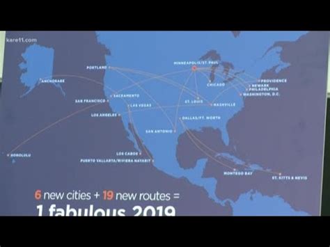 Sun Country Airlines Expands Routes Youtube