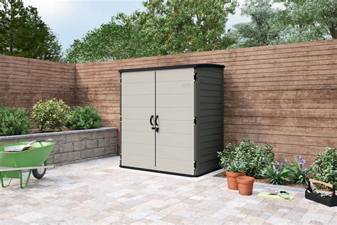 Suncast 106 Cu Ft Extra Large Vertical Outdoor Resin Storage Shed