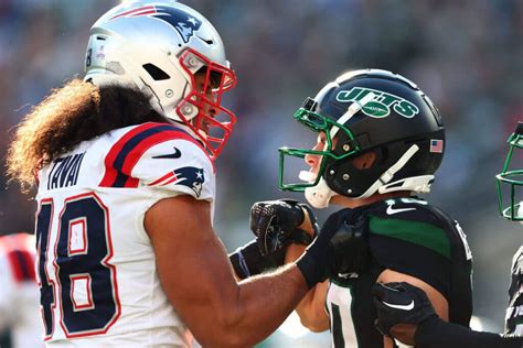 Sunday S Jets Patriots Game A Rare Matchup Between Rivals In The