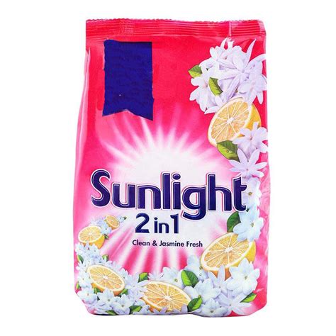 Sunlight Washing Powder 2 In 1 Clean Jasmine Fresh 230 Gm