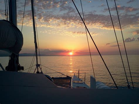 Sunset Cruise On A Catamaran In Barcelona Galer A