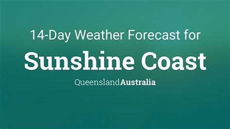 Sunshine Coast 30 Day Weather Forecast 2025 Australia Moina Terrijo