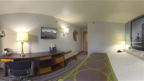 Super 8 Redesigned Hotel Guest Room King 360 Interactive Youtube