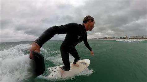 Super Fun Waves W 30 Mph Cross Winds Surfing Fort Walton Beach