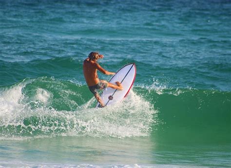 Surfing In Destin