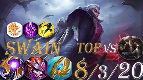 Swain Top Vs Sett Full Build 5K Hp And A Lot Of Healing Swain Is Not