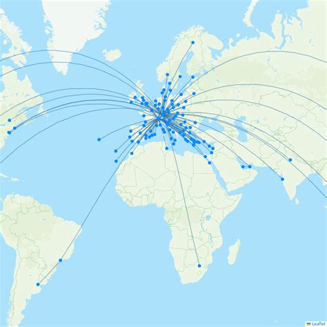 Swiss Routes 2024 Interactive Map With All Flights Flight Routes