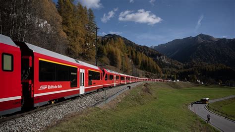 Switzerland Has Built World S Longest Passenger Train Measuring 2Km