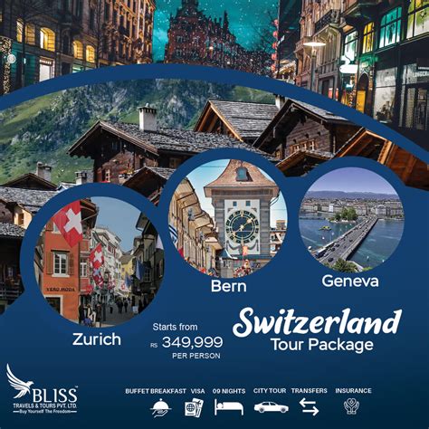 Switzerland Tourism Packages Detailed Official Info 2024