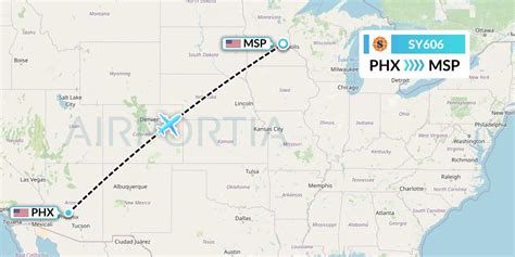 Sy606 Flight Status Sun Country Airlines Phoenix To Minneapolis Scx606