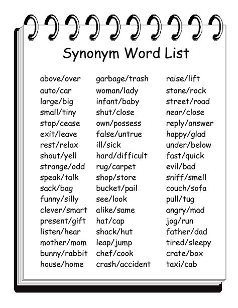 Synonyms For Class 8