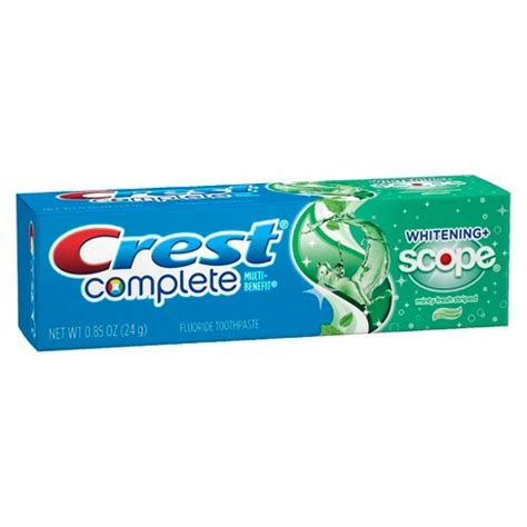 Target Travel Sized Toothpaste