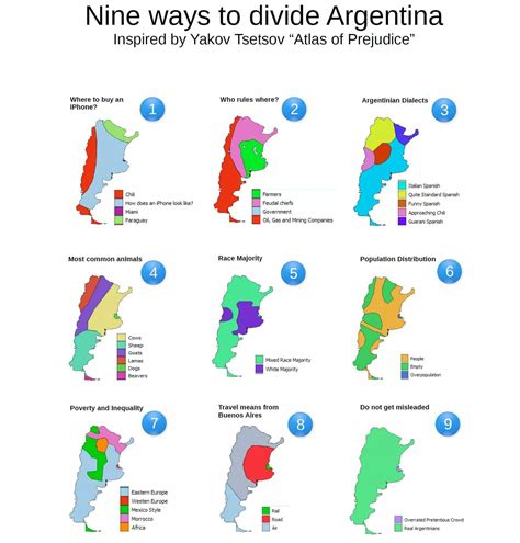 Tearing Argentina Apart Vivid Maps