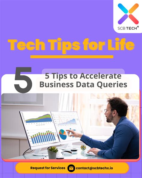 Tech Tips For Life 5 Tips To Accelerate Business Data Queries Scb Tech X